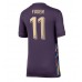 Maillot de foot Angleterre Phil Foden #11 Extérieur vêtements Femmes Europe 2024 Manches Courtes